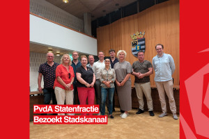 PvdA-Statenfractie bezoekt Stadskanaal